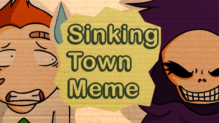 Sinking Town Meme | Running Fred Animation