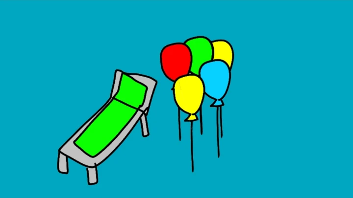Oc Alphabet Shorts Balloon ride