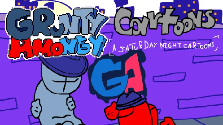 GRUNTY & AMONGY CARTOONS! SING-ALONG DUDS [EP. 2]