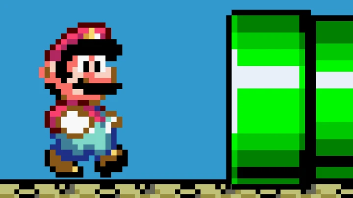 Mario Enters The Wrong Warp