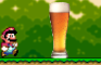 super mario is drunk!