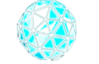 Displaced Rotating Icosphere