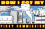 My 1st commission turned into a 9-day music video speedrun.