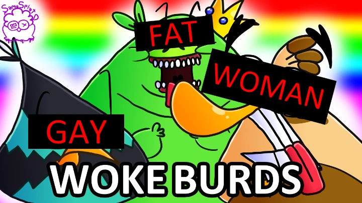 AMGRY BURDS HAS GONE... WOKE?!?!?!? - SamuSplat