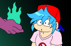 Boyfriend Entranced By Flame | Short Animation Test