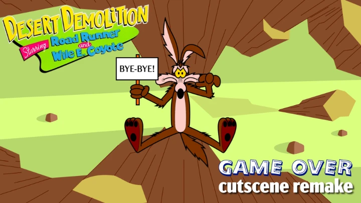 Desert Demolition "Game Over" cutscene remake