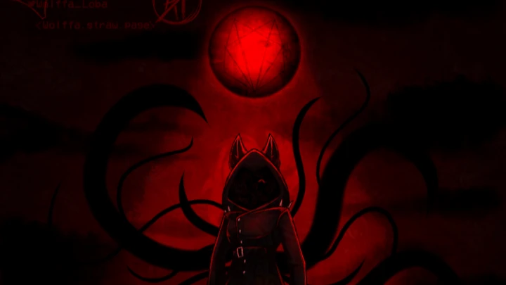 🩸🌕 The rise of the blood moon wolf 🌕🐺