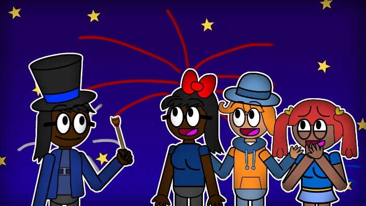 KyansWorldCartoon Shorts: Fireworks