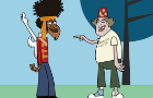 Clone High Hendrix &amp;amp; Nostradamus Deleted Outtake ANIMATED