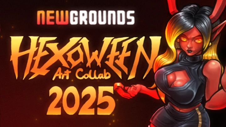 Hexoween 2025 Art Collab Promo