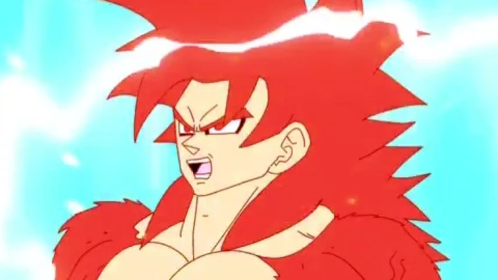 DRAGON BALL Z SSJ4 TRANSFORMATION