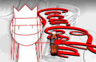 Kinzoku tries out a Coca-Cola Creation