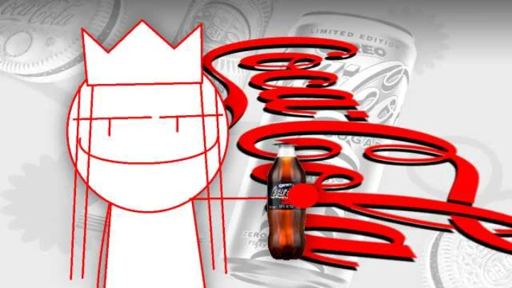 Kinzoku tries out a Coca-Cola Creation