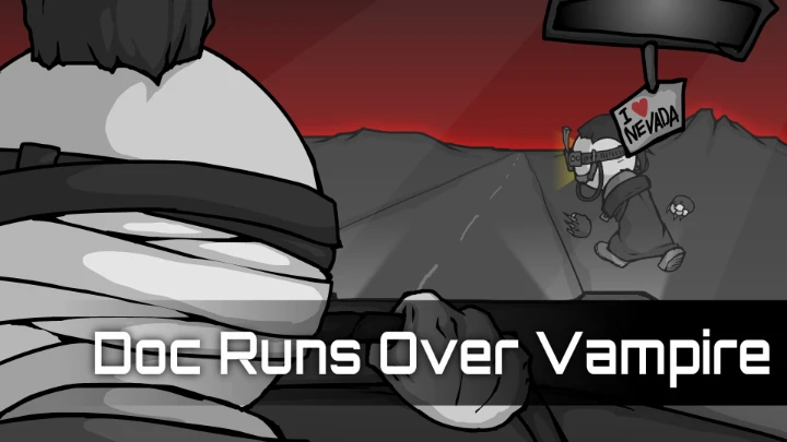 Doc Runs Over Vampire