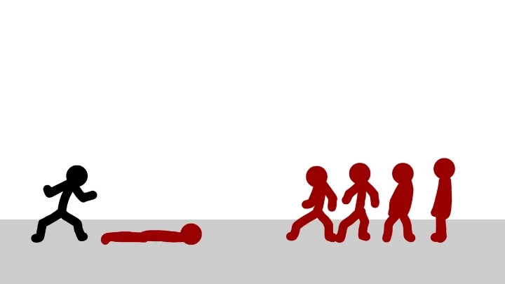 STICK FIGHT ANIMATION GASY SITUATION