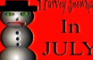 Harvey SnowMan IN JULY