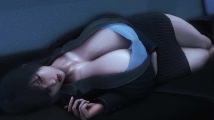 Sleeping during overtime is part of the job.(nudever)