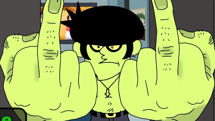 My scene for Gorillaz MTV Cribs Reanimated