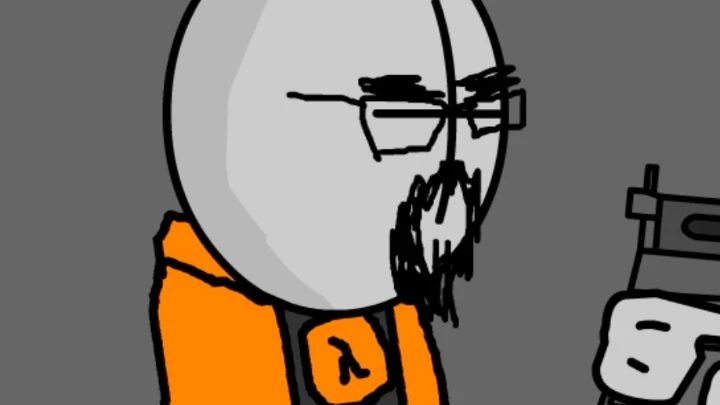 Gordon freeman in madness combat