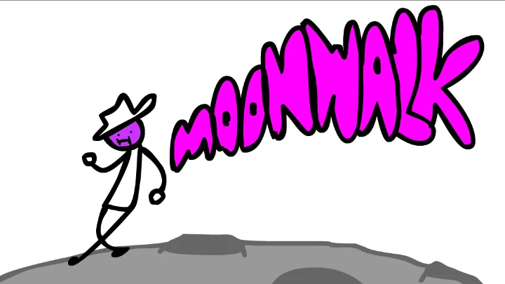 Michael Jackson's moonwalk