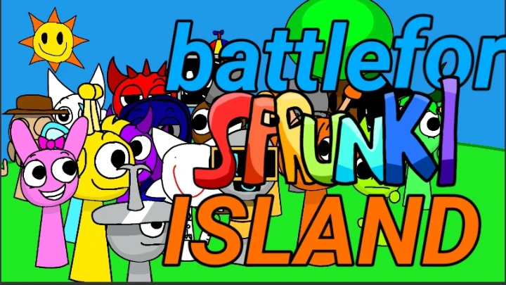 Battle for sprunki island-bfdi fanmade