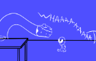 Alien And Dude have a conversation