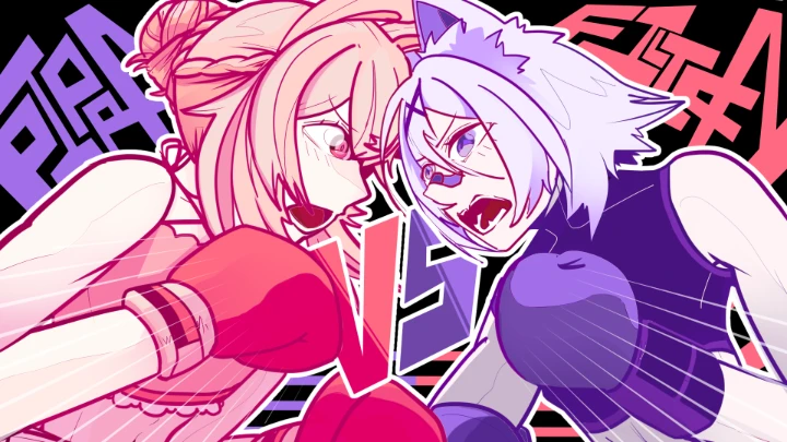 PIPPA VS FILIAN Fan Animated Combat - GUHIN