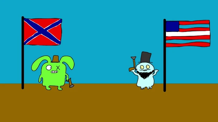 An Uglydoll Civil War