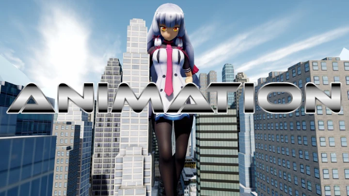MMD Giantess - Murakumo's Wrecking Walk