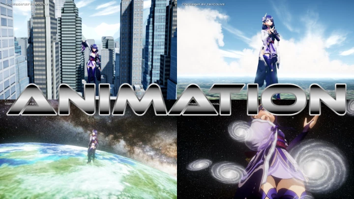 MMD Giantess - Raiden Shogun