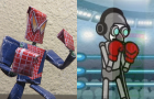 Spiderman Boxing Test Animation