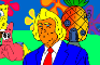 Trump does Bikini Bottom