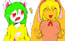 rabbit swaying