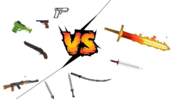 guns vs Swords