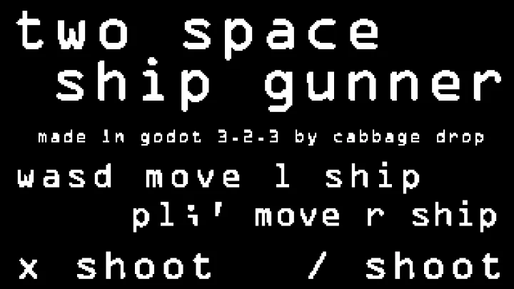 two space ship gunner