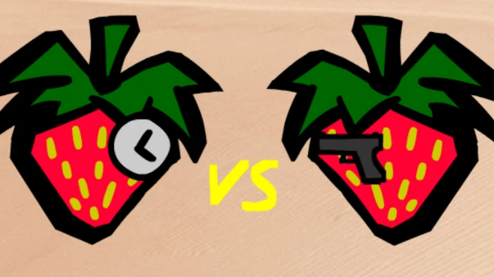 Strawberry Clock VS Strawberry Glock