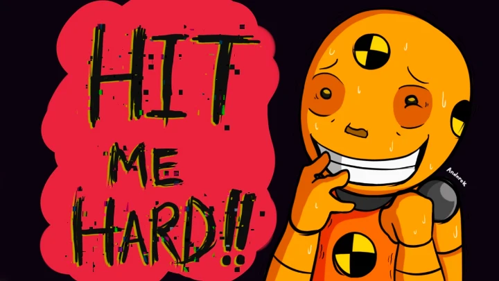 HIT ME HARD!!! MEME | Falling Fred