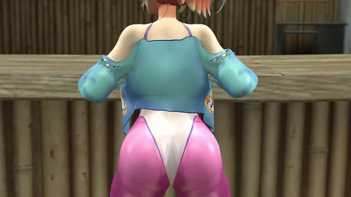 Kiara Takanashi Retro Clothes twerk (SFM)