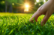 touching grass simulator