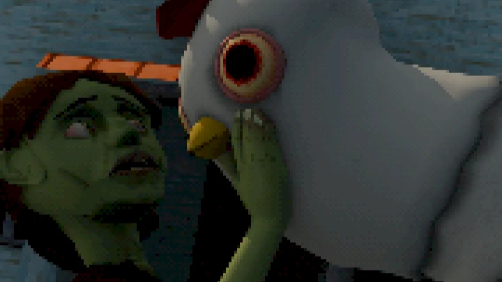 Goblin-boy VS Mega Chiken 3000