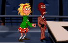 Laverne pulls a prank on Spy