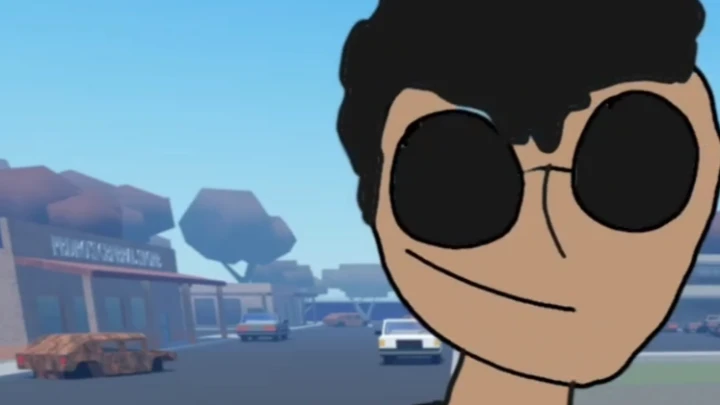 Jin driving in his truck (right after a beer) | aniphobia