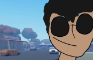 Jin driving in his truck (right after a beer) | aniphobia