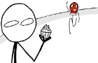 Stealing a cupcake