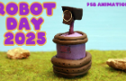 A Lucky Robot | Stop Motion Animation | Robot Day 2025