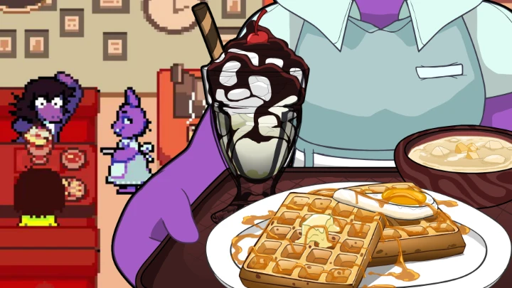 Deltarune QC's Diner food prep