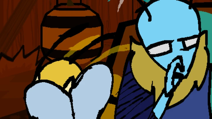Bringing out the big guns (Bug Fables Animatic)