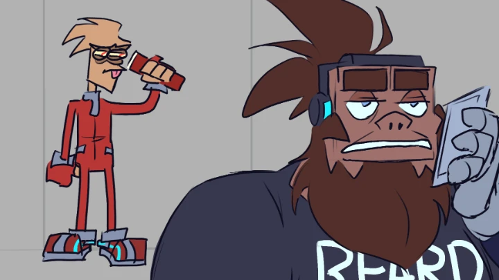 Shrike is out of pringles (monkey wrench animatic)
