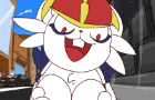 do NOT trust this bunny on easter