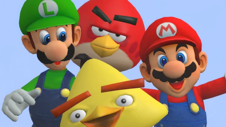 ♫ When Mario Plays Angry Birds ♫